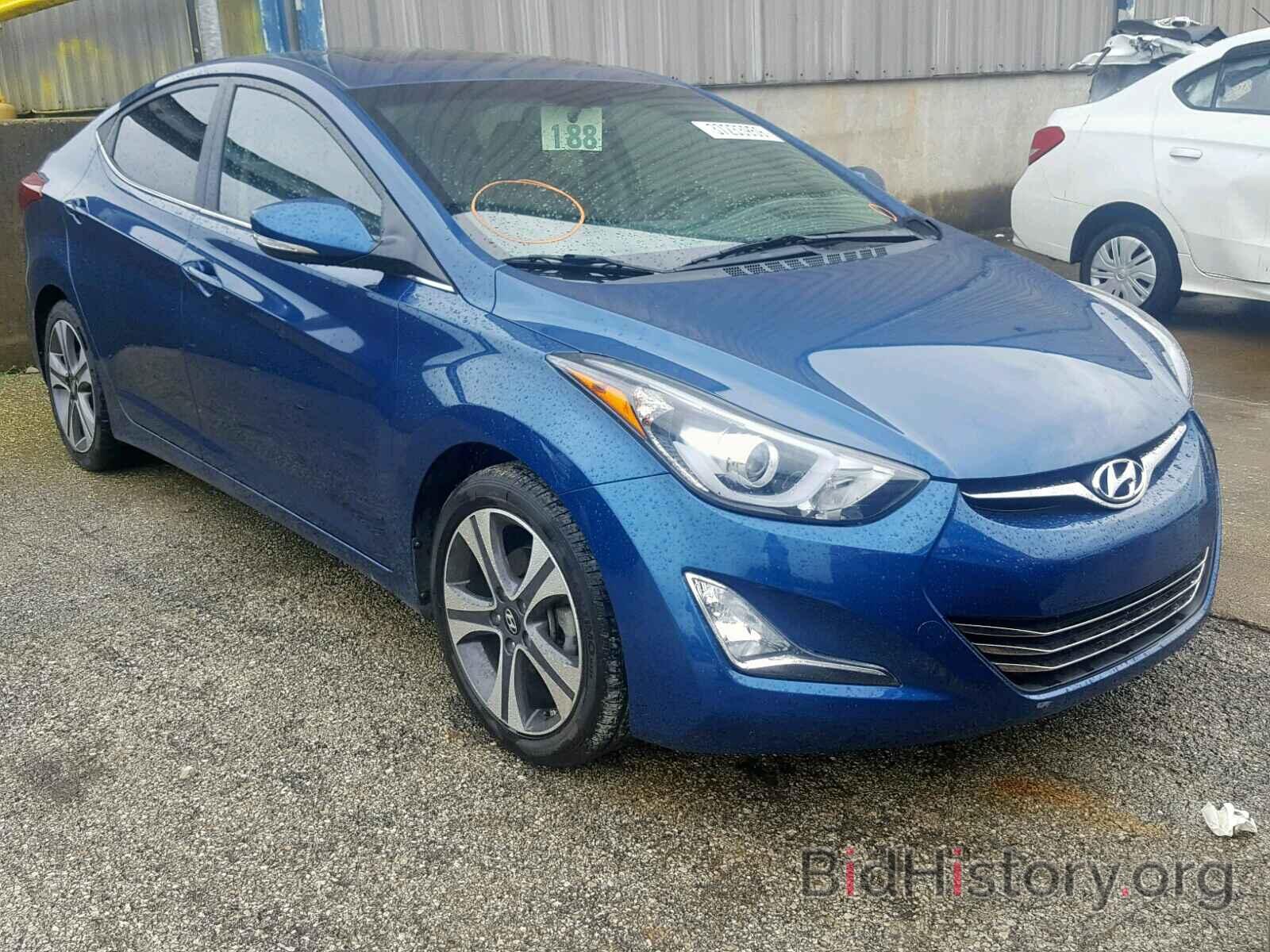 Фотография KMHDH4AH3GU521394 - HYUNDAI ELANTRA 2016