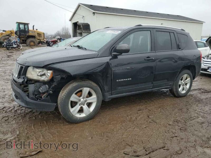 2012 Jeep COMPASS Compass SP (VIN 1C4NJDBB6CD606618) — photo 1 of 13, Copart, damage: front end
