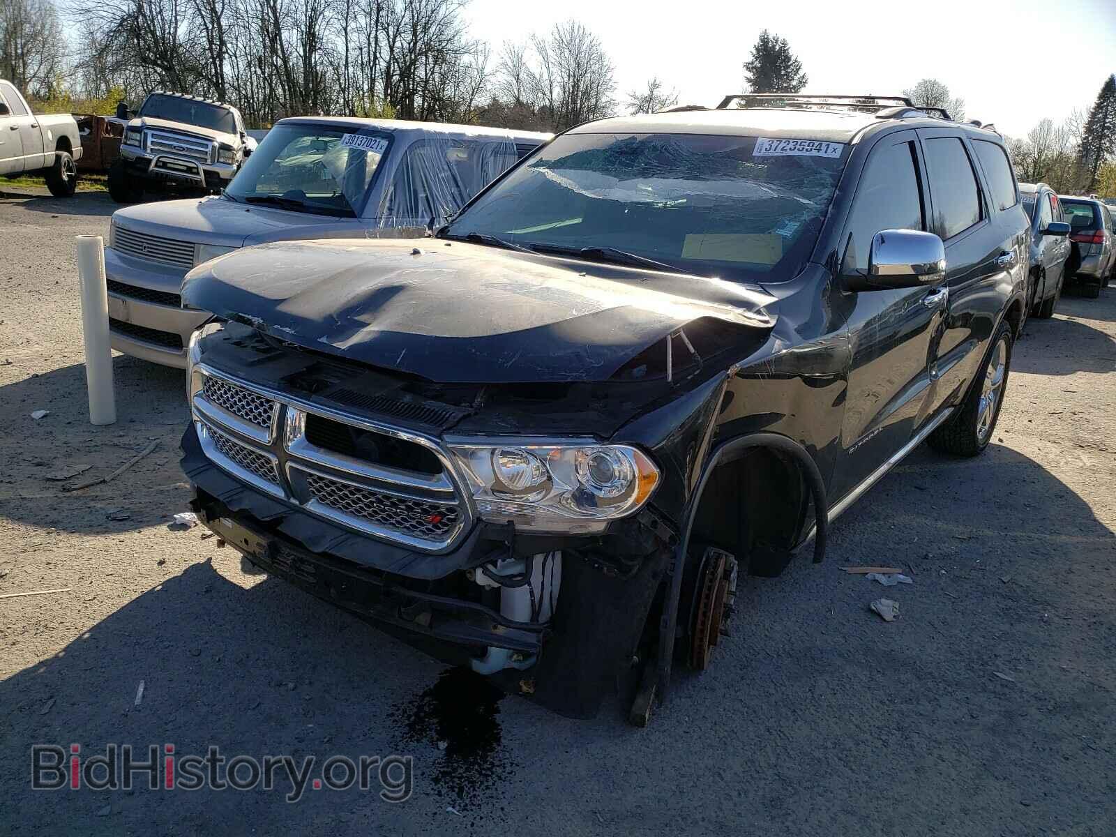 2013 DODGE DURANGO - VIN: 1C4RDJEG2DC663744 - Фото 2