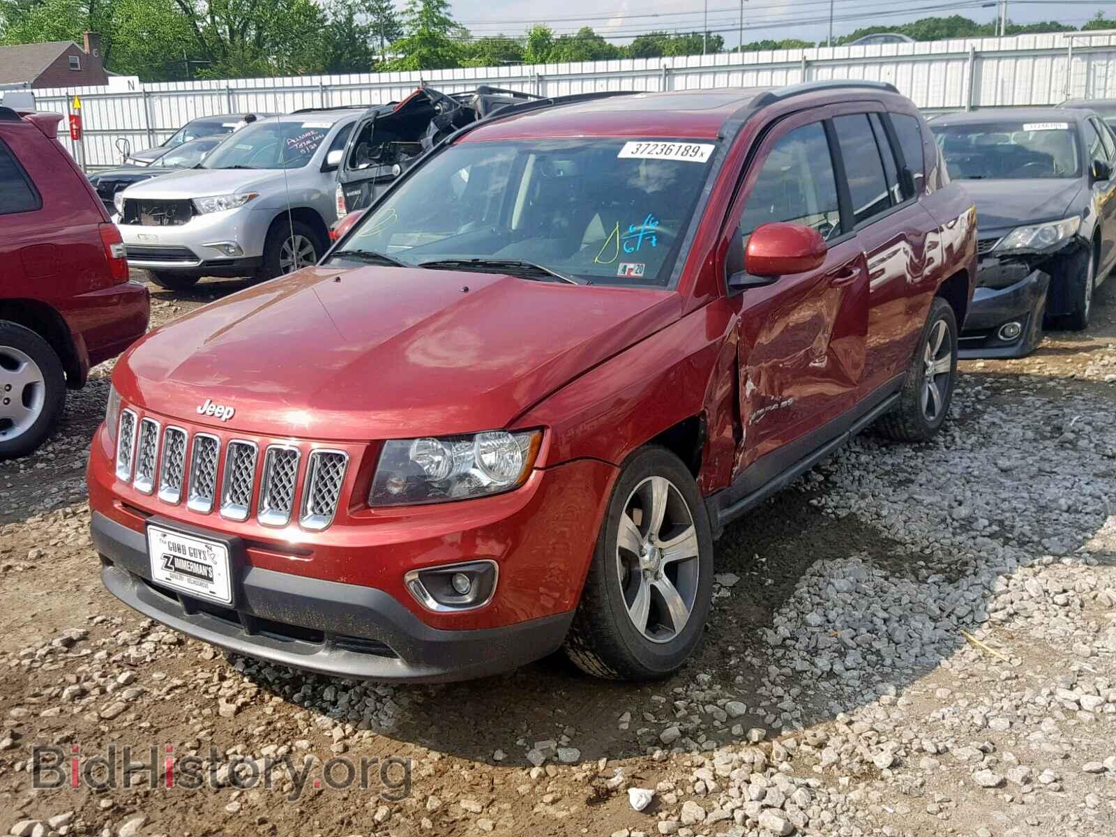 2016 JEEP COMPASS LA - VIN: 1C4NJDEB6GD573153 - Фото 2