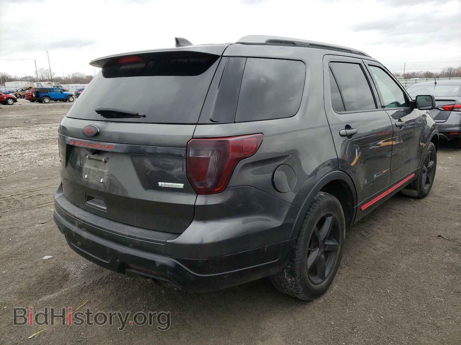 2018 FORD EXPLORER - VIN: 1FM5K7DH4JGA55211 - Фото 4