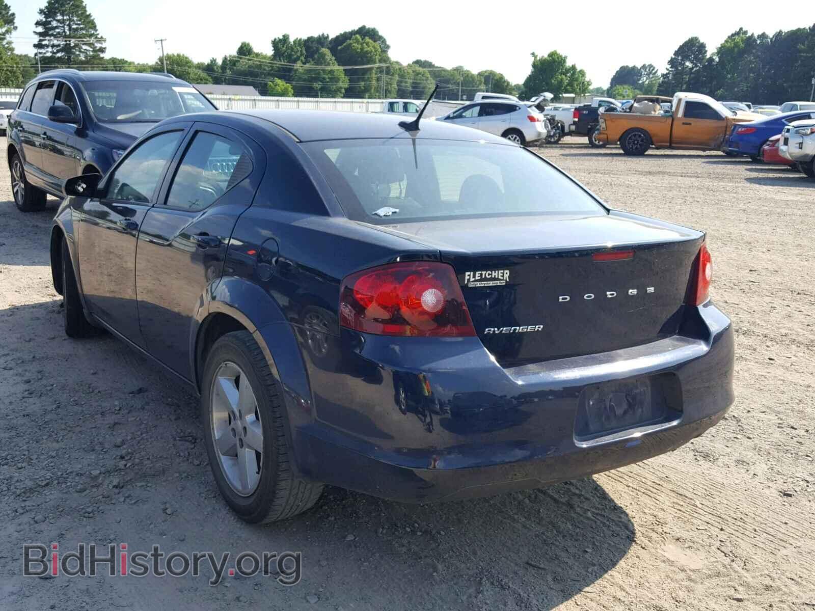 2013 DODGE AVENGER - VIN: 1C3CDZAB5DN742770 - Фото 3