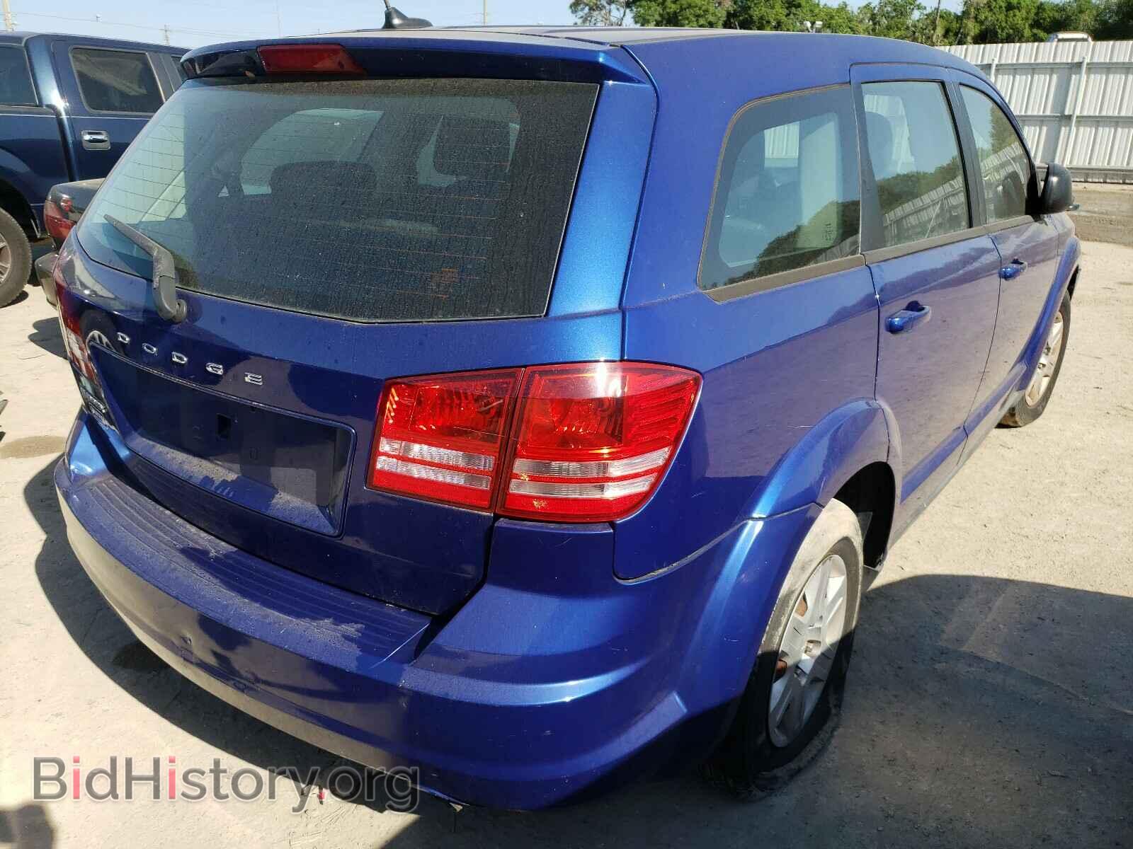 2012 DODGE JOURNEY - VIN: 3C4PDCAB6CT362507 - Фото 4