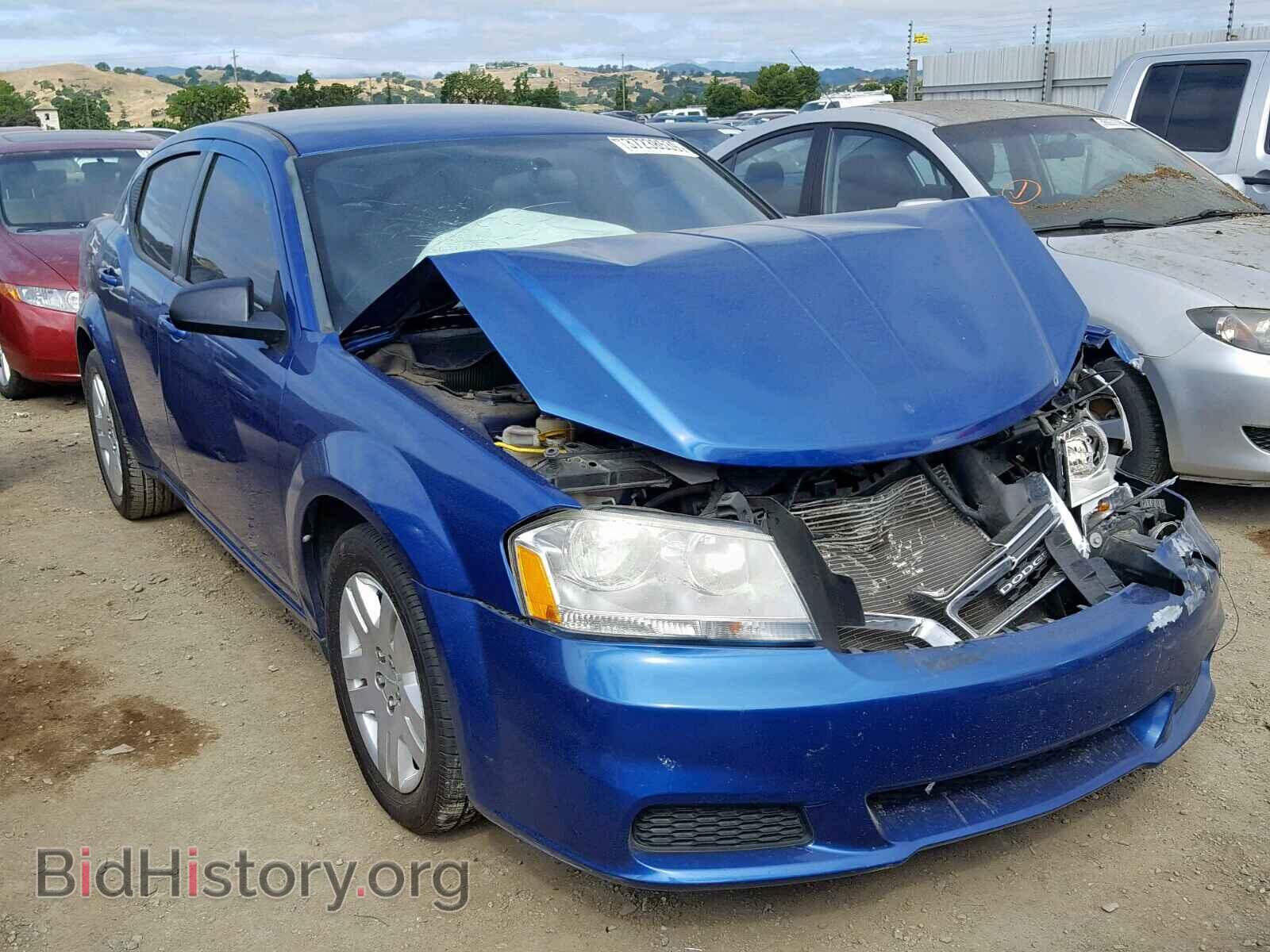 Photo 1C3CDZAB1DN755970 - DODGE AVENGER 2013
