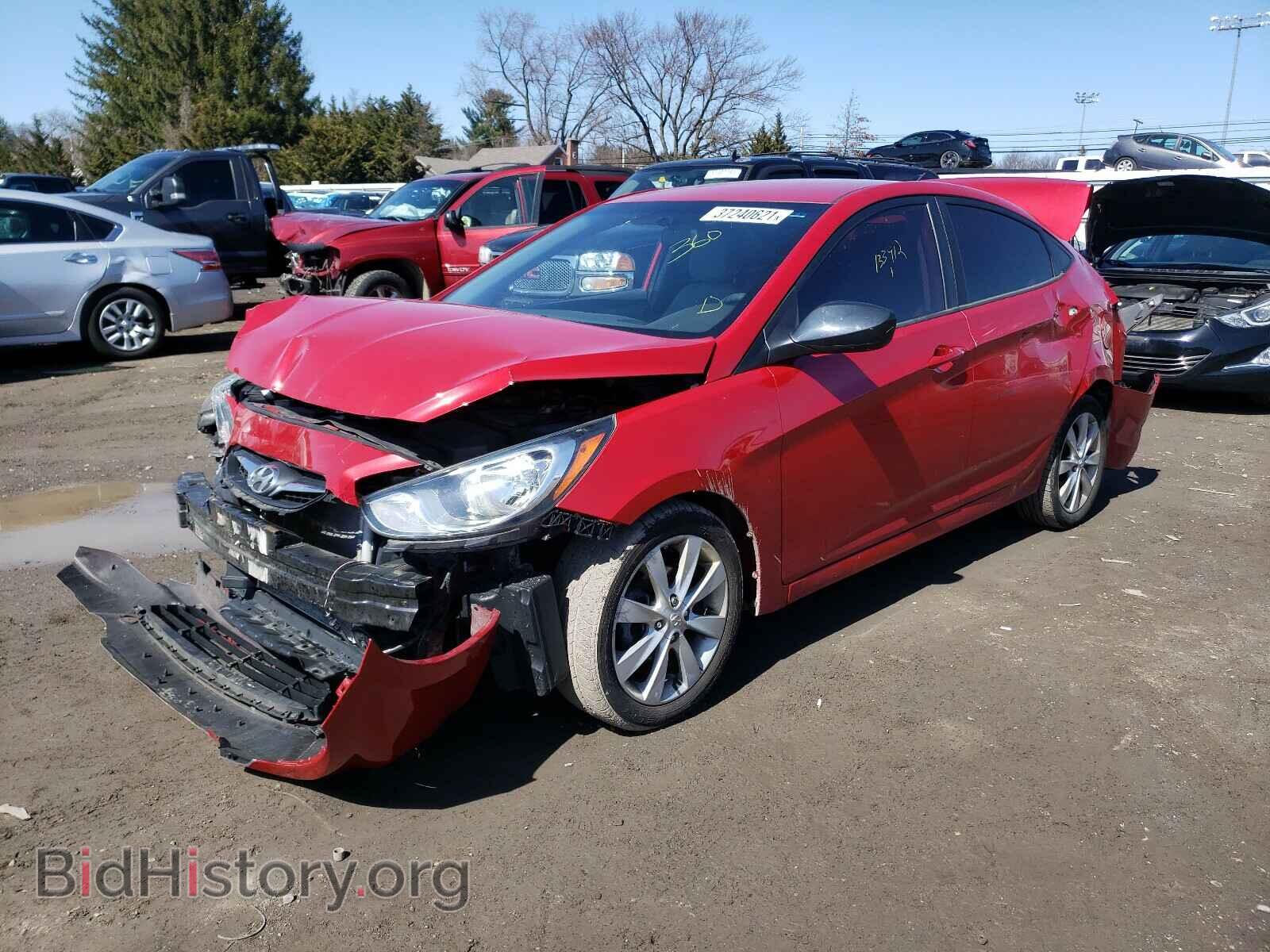 2012 HYUNDAI ACCENT - VIN: KMHCU4AE7CU099864 - Фото 2