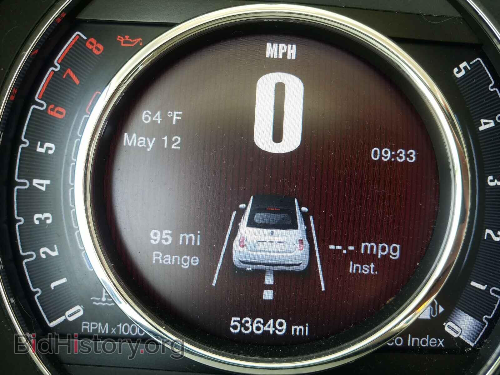 2015 FIAT 500 - VIN: 3C3CFFDRXFT607997 - Фото 8