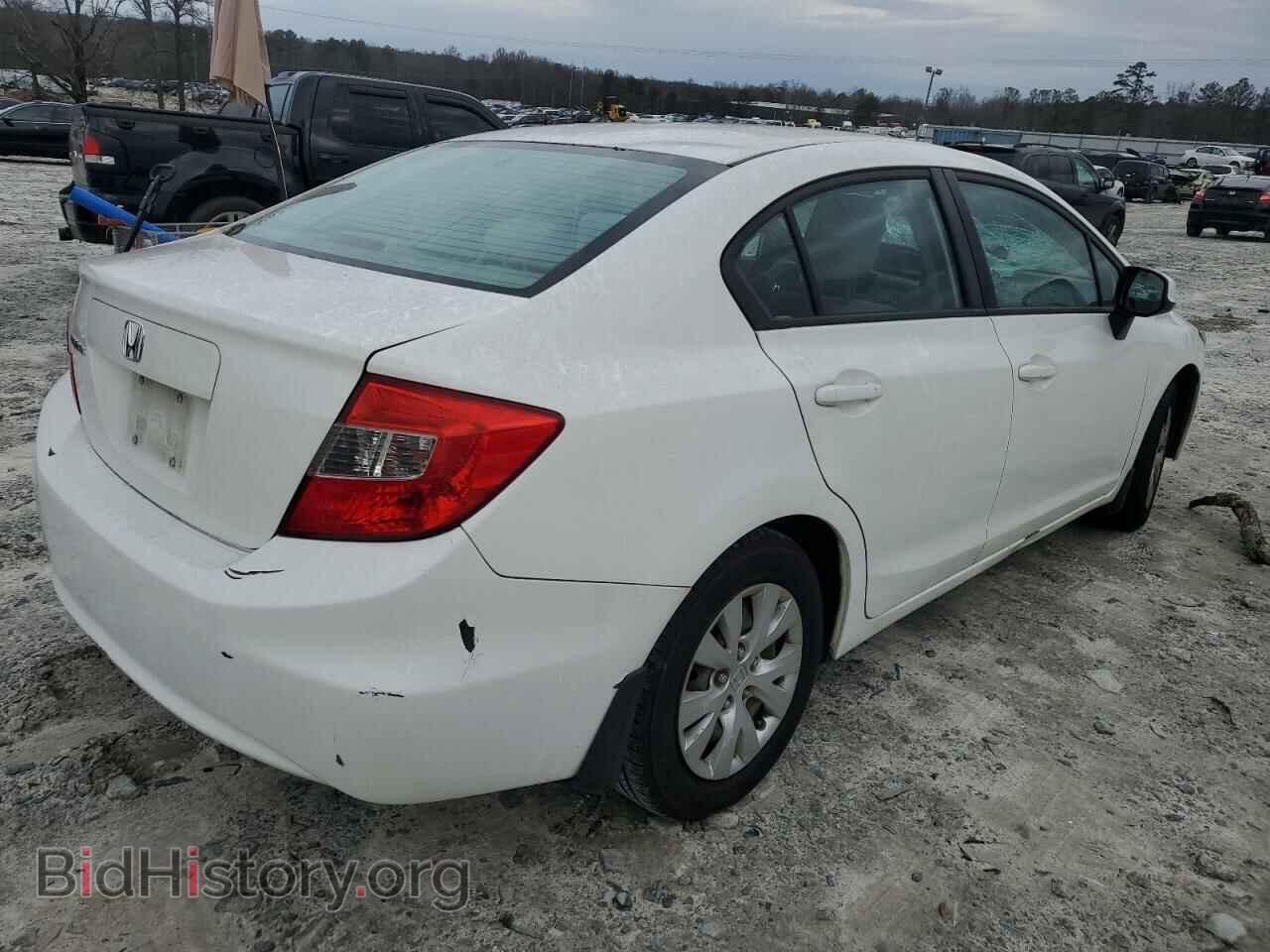 2012 HONDA CIVIC - VIN: 2HGFB2F55CH527889 - Фото 3