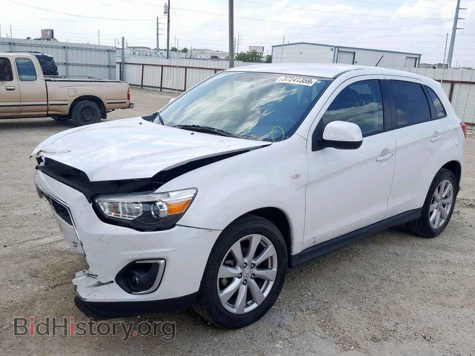 2015 MITSUBISHI OUTLANDER - VIN: 4A4AP3AU2FE057002 - Фото 2