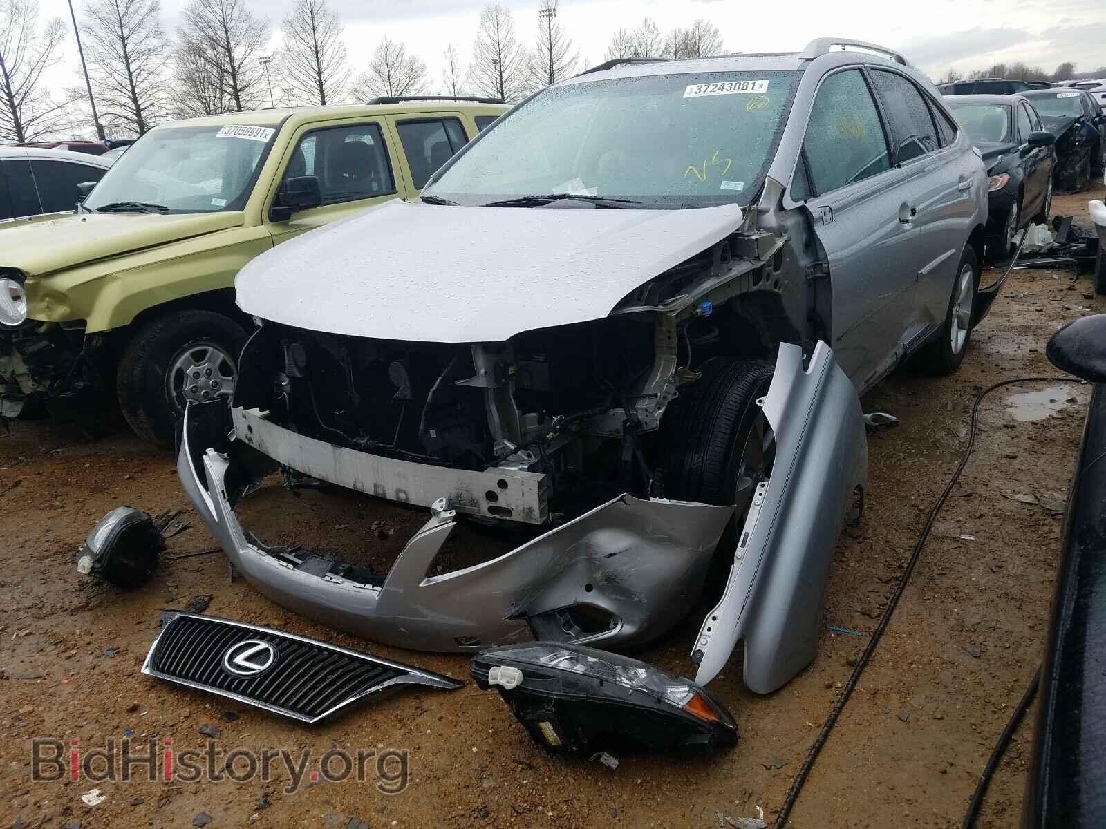 2012 LEXUS RX350 - VIN: 2T2BK1BA1CC120913 - Фото 2