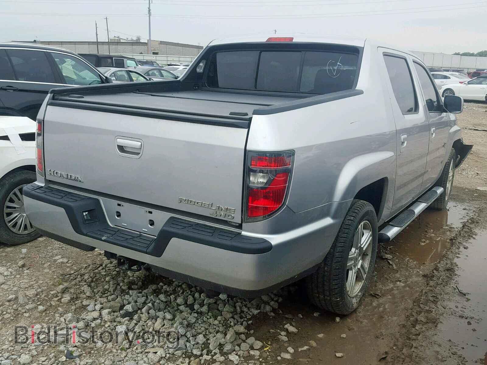 2012 HONDA RIDGELINE - VIN: 5FPYK1F55CB457146 - Фото 4