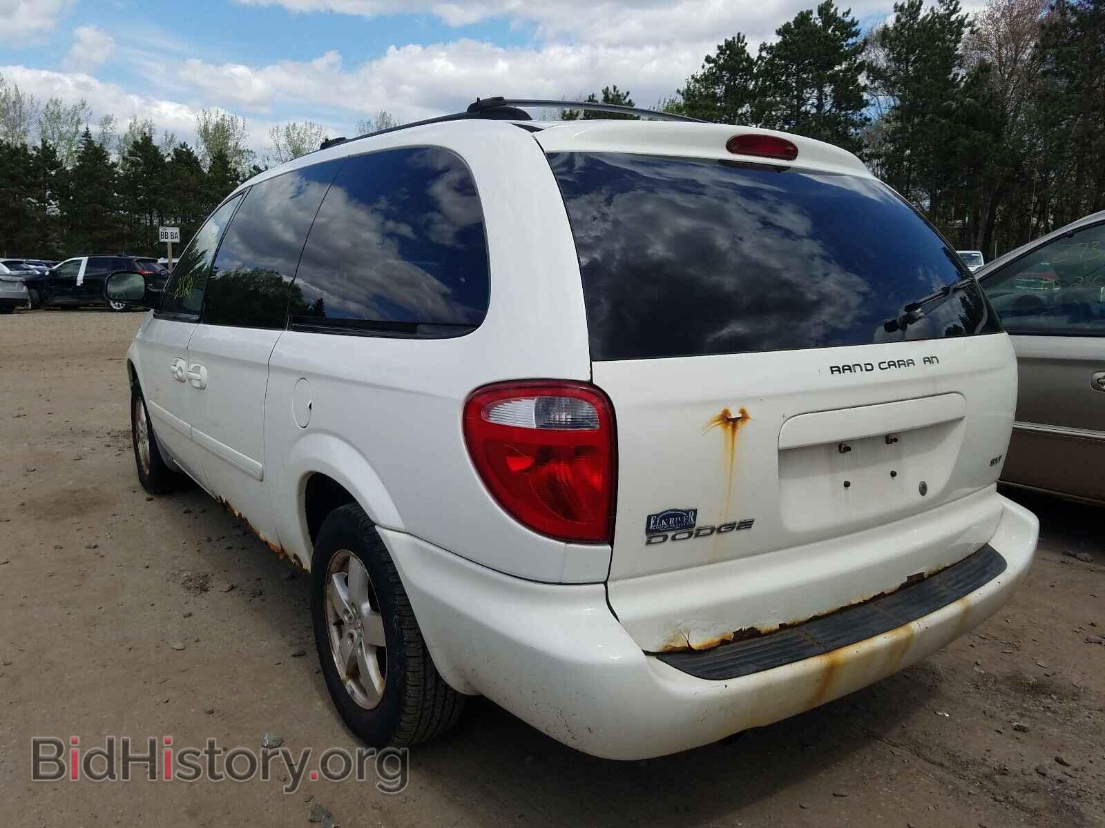 2007 DODGE CARAVAN - VIN: 2D4GP44L87R203145 - Фото 3