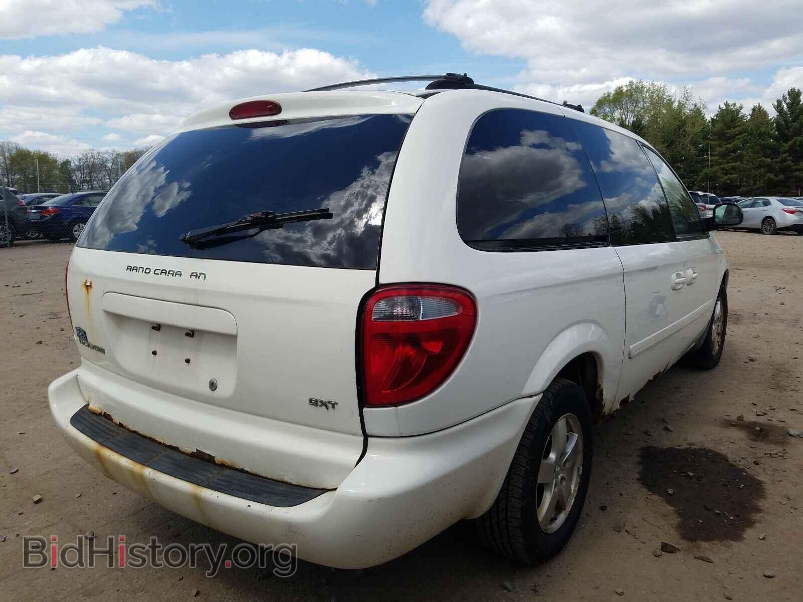 2007 DODGE CARAVAN - VIN: 2D4GP44L87R203145 - Фото 4
