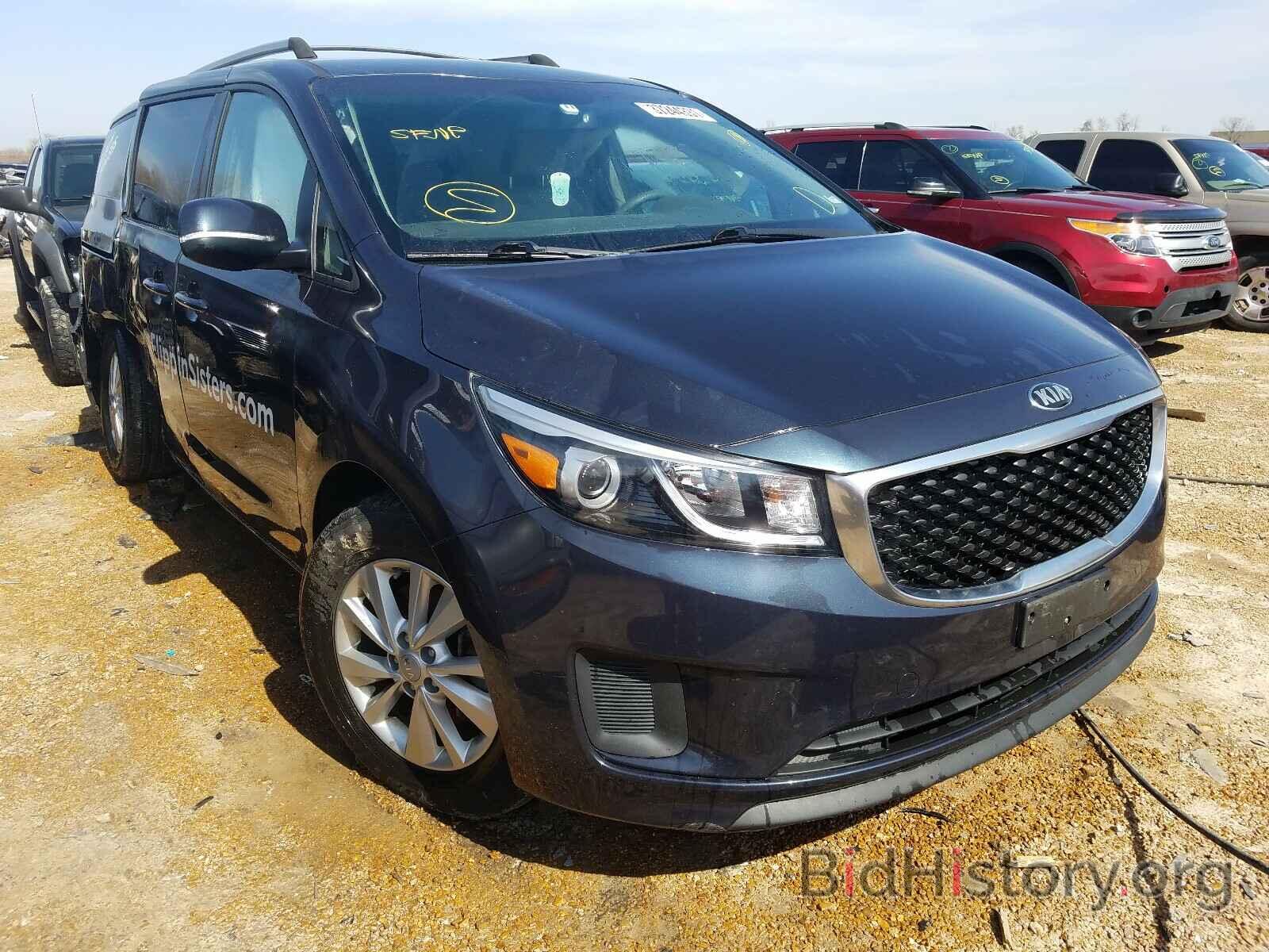 Photo KNDMB5C16H6221687 - KIA SEDONA 2017