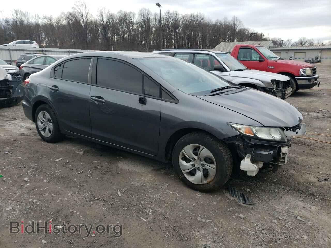 2013 HONDA CIVIC - VIN: 19XFB2F54DE255802 - Фото 4