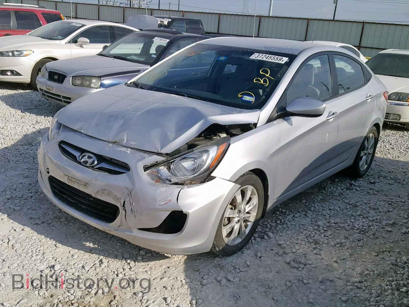 2012 HYUNDAI ACCENT - VIN: KMHCU4AE3CU126378 - Фото 2