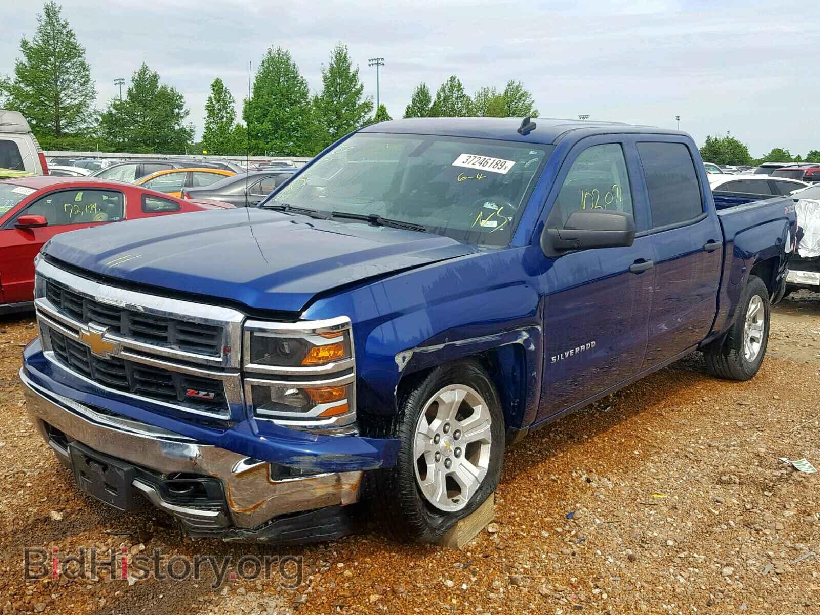 2014 CHEVROLET SILVERADO - VIN: 3GCUKREC5EG135545 - Фото 2