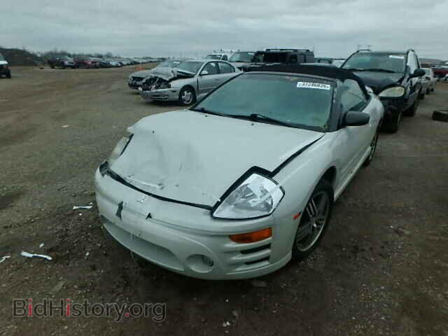 2003 MITSUBISHI ECLIPSE - VIN: 4A3AE75H13E097498 - Photo 2