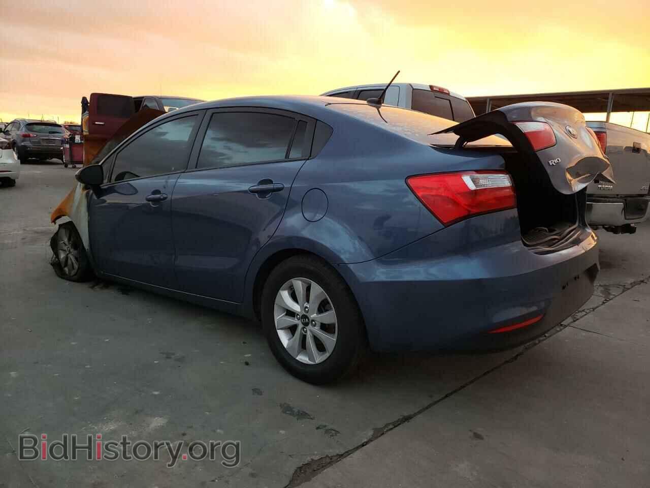 2016 KIA RIO - VIN: KNADN4A3XG6568618 - Фото 2