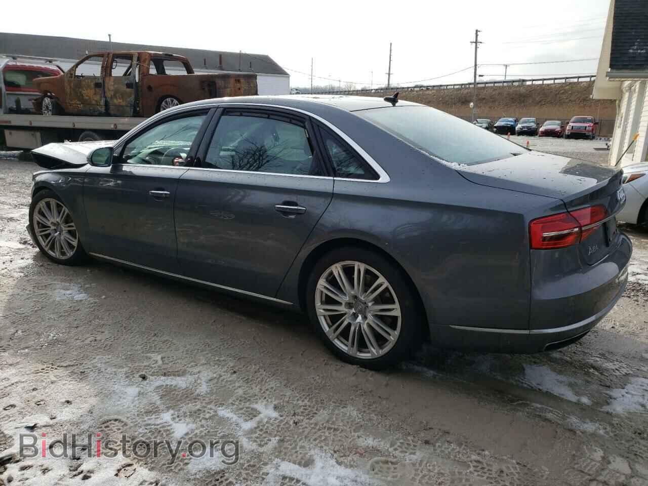 2015 AUDI A8 - VIN: WAU32AFD2FN001912 - Фото 2