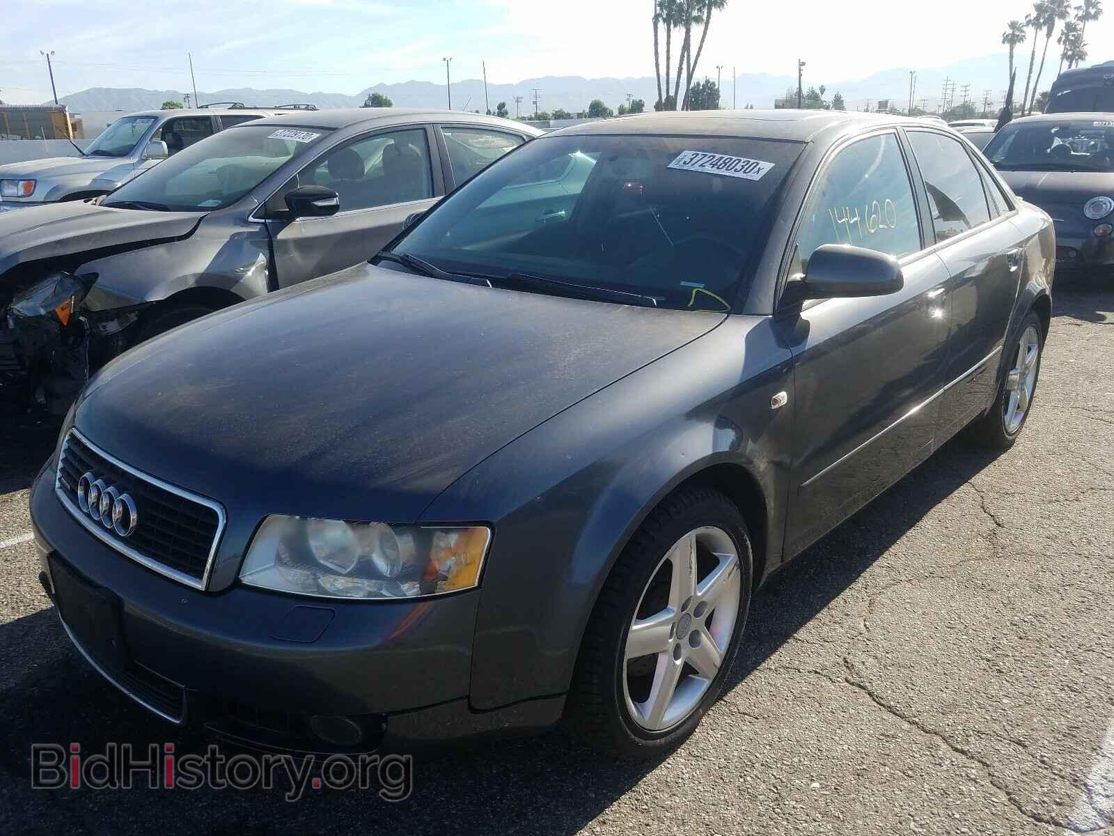 2005 AUDI A4 - VIN: WAULC68E35A120557 - Фото 2