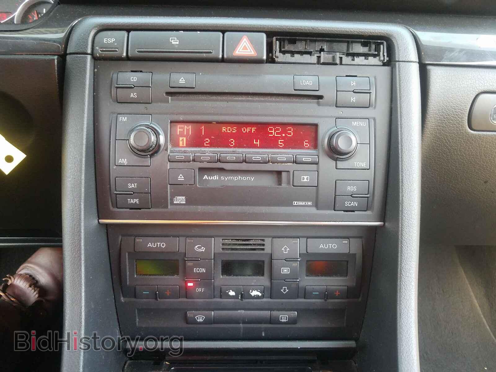 2005 AUDI A4 - VIN: WAULC68E35A120557 - Фото 9