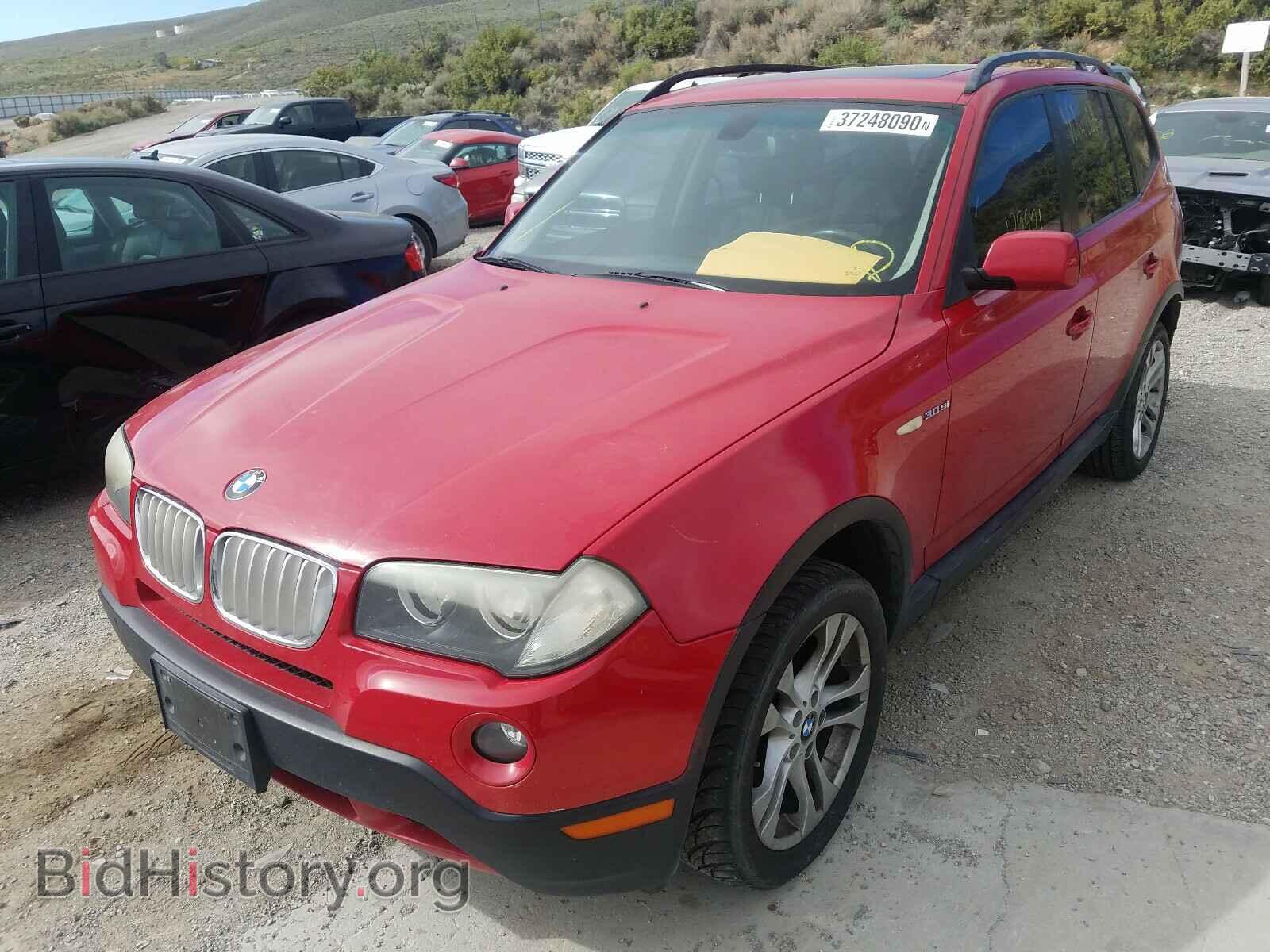 2007 BMW X3 - VIN: WBXPC93457WJ00890 - Фото 2