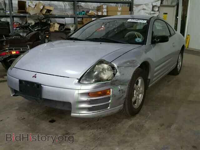 2001 MITSUBISHI ECLIPSE - VIN: 4A3AC34G81E157670 - Фото 2