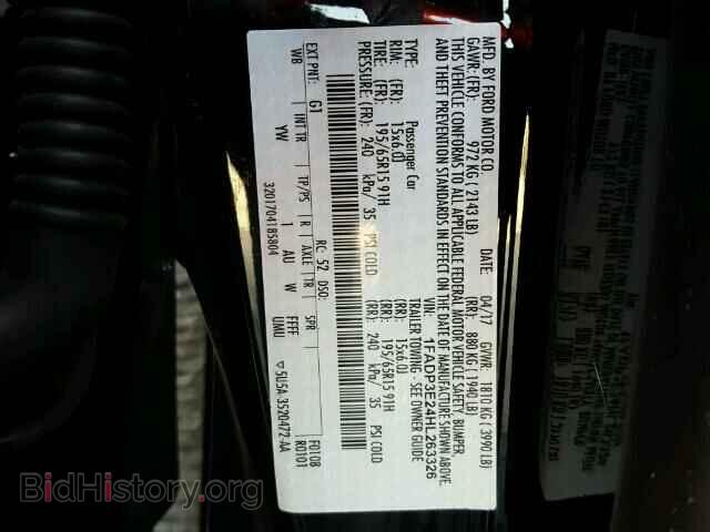 2017 FORD FOCUS - VIN: 1FADP3E24HL263326 - Photo 10