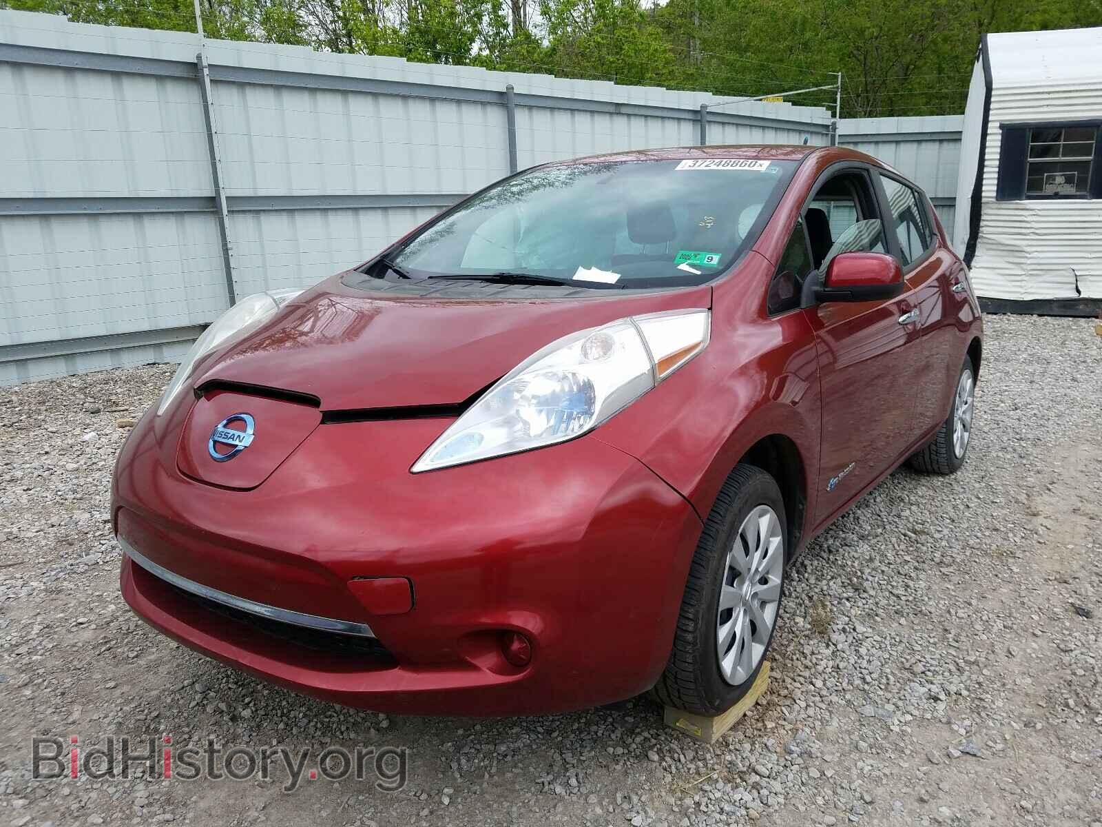 2013 NISSAN LEAF - VIN: 1N4AZ0CP2DC419495 - Фото 2