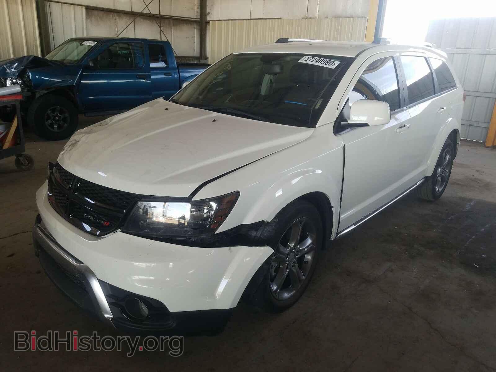 2017 DODGE JOURNEY - VIN: 3C4PDCGG3HT619584 - Фото 2