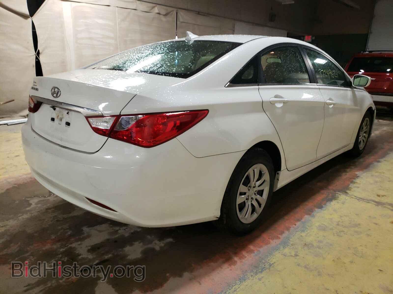 2012 HYUNDAI SONATA - VIN: 5NPEB4AC9CH443237 - Фото 4