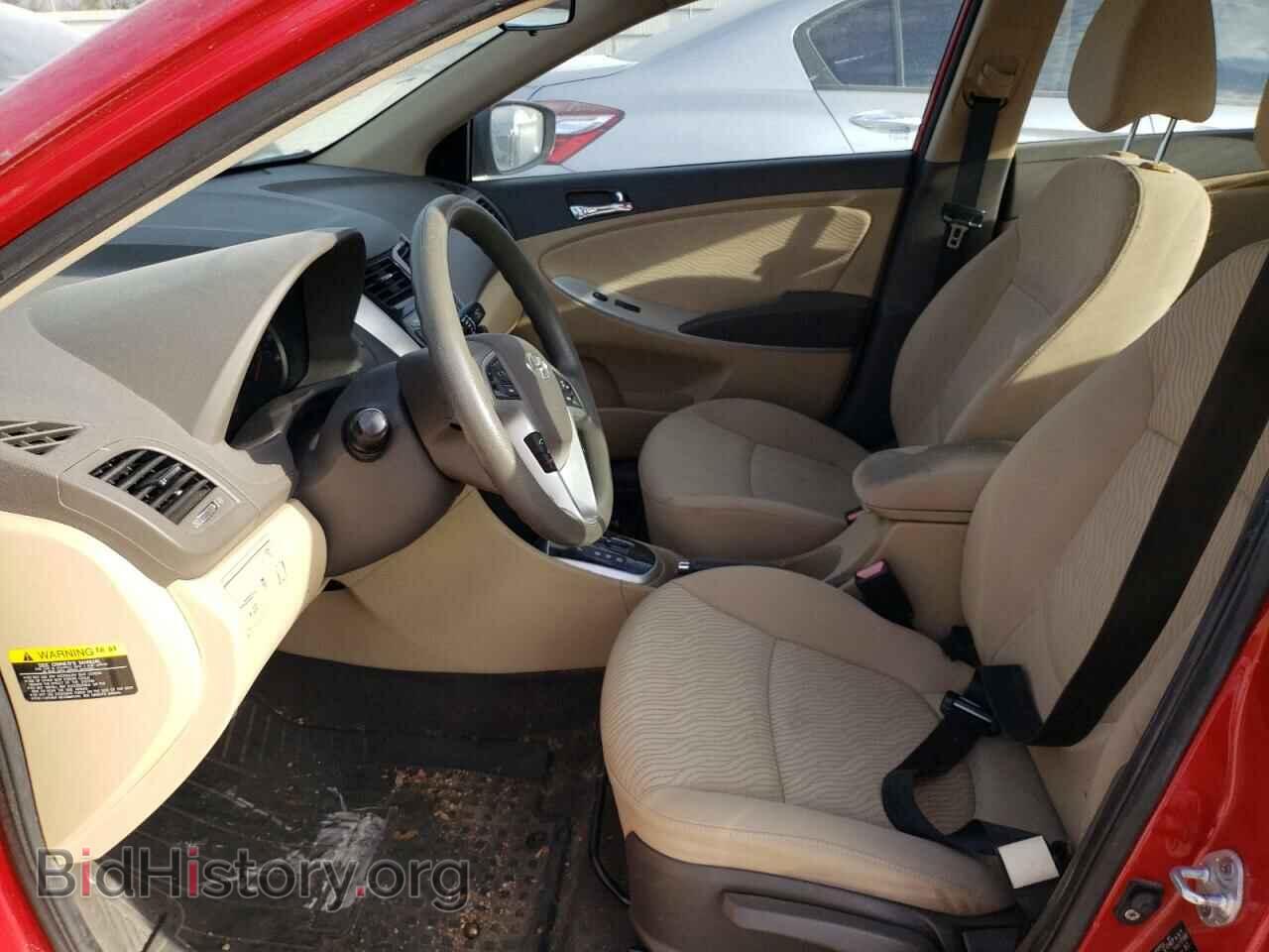 2012 HYUNDAI ACCENT - VIN: KMHCU4AE6CU097121 - Фото 7