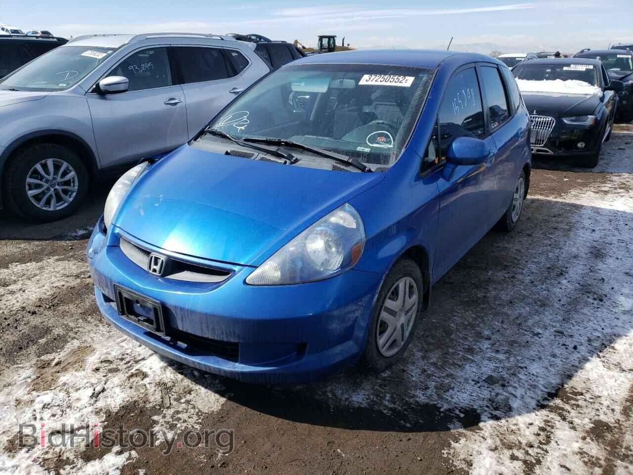 2007 HONDA FIT - VIN: JHMGD37407S003653 - Фото 2