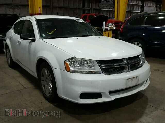 Фотография 1C3CDZAB1EN105148 - DODGE AVENGER 2014