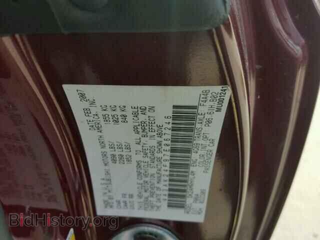 2007 MITSUBISHI ECLIPSE - VIN: 4A3AK24F97E067246 - Photo 10