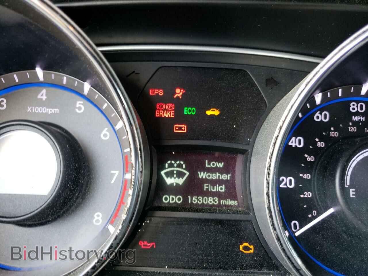 2013 HYUNDAI SONATA - VIN: 5NPEC4AB3DH764177 - Фото 8