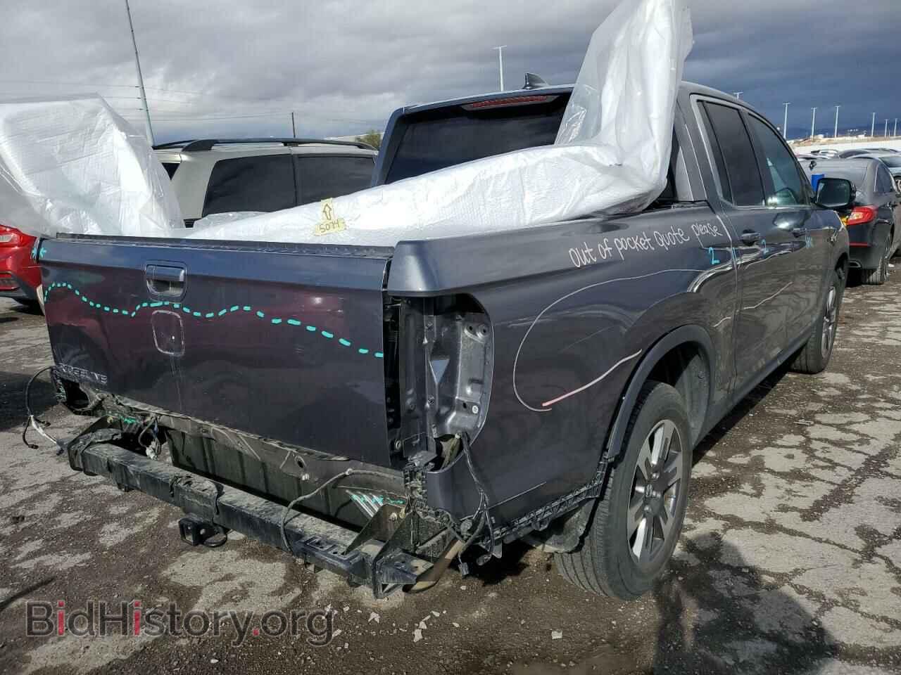 2018 HONDA RIDGELINE - VIN: 5FPYK2F69JB002215 - Фото 3