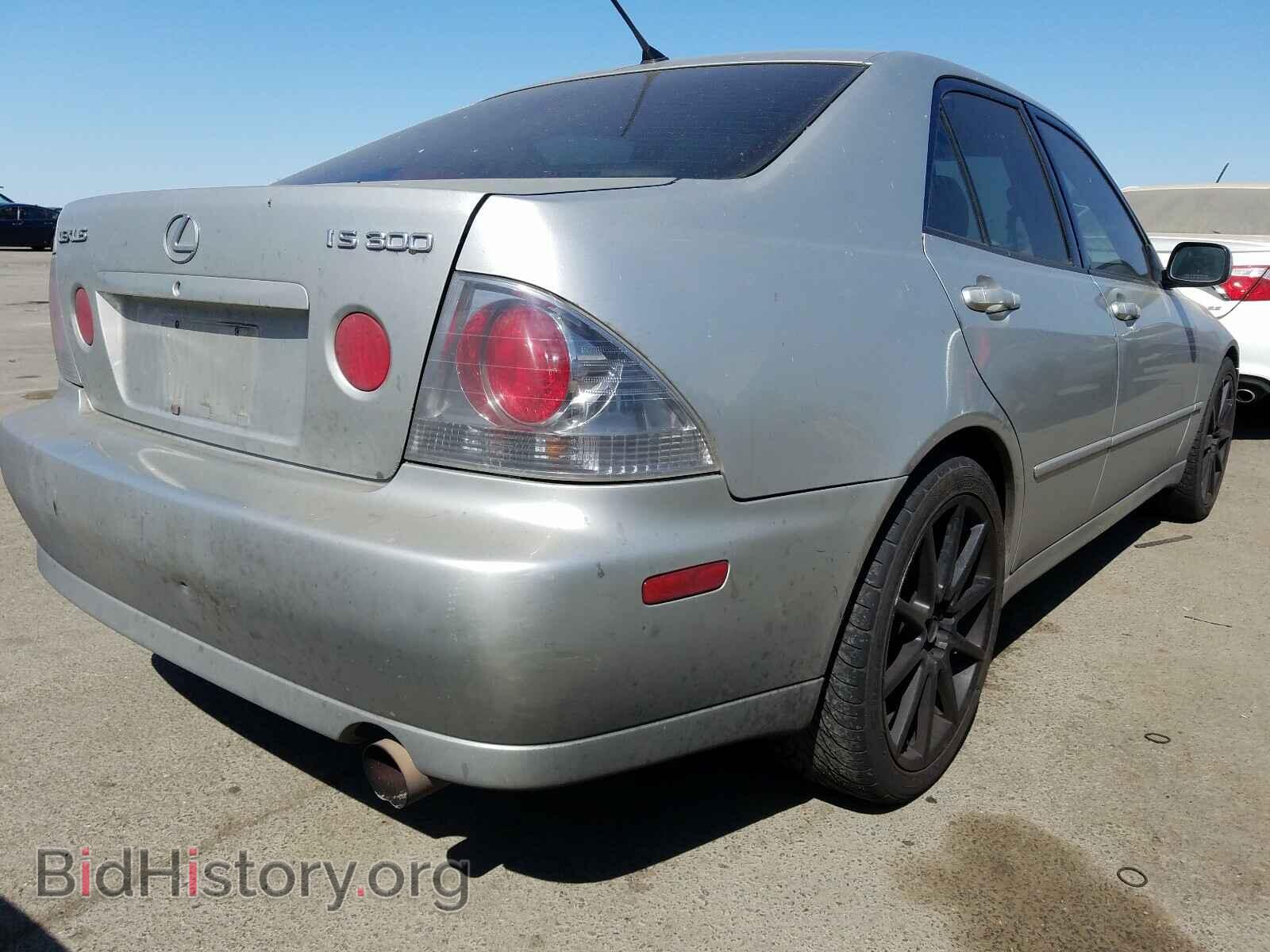 2001 LEXUS IS - VIN: JTHBD182410033804 - Фото 4