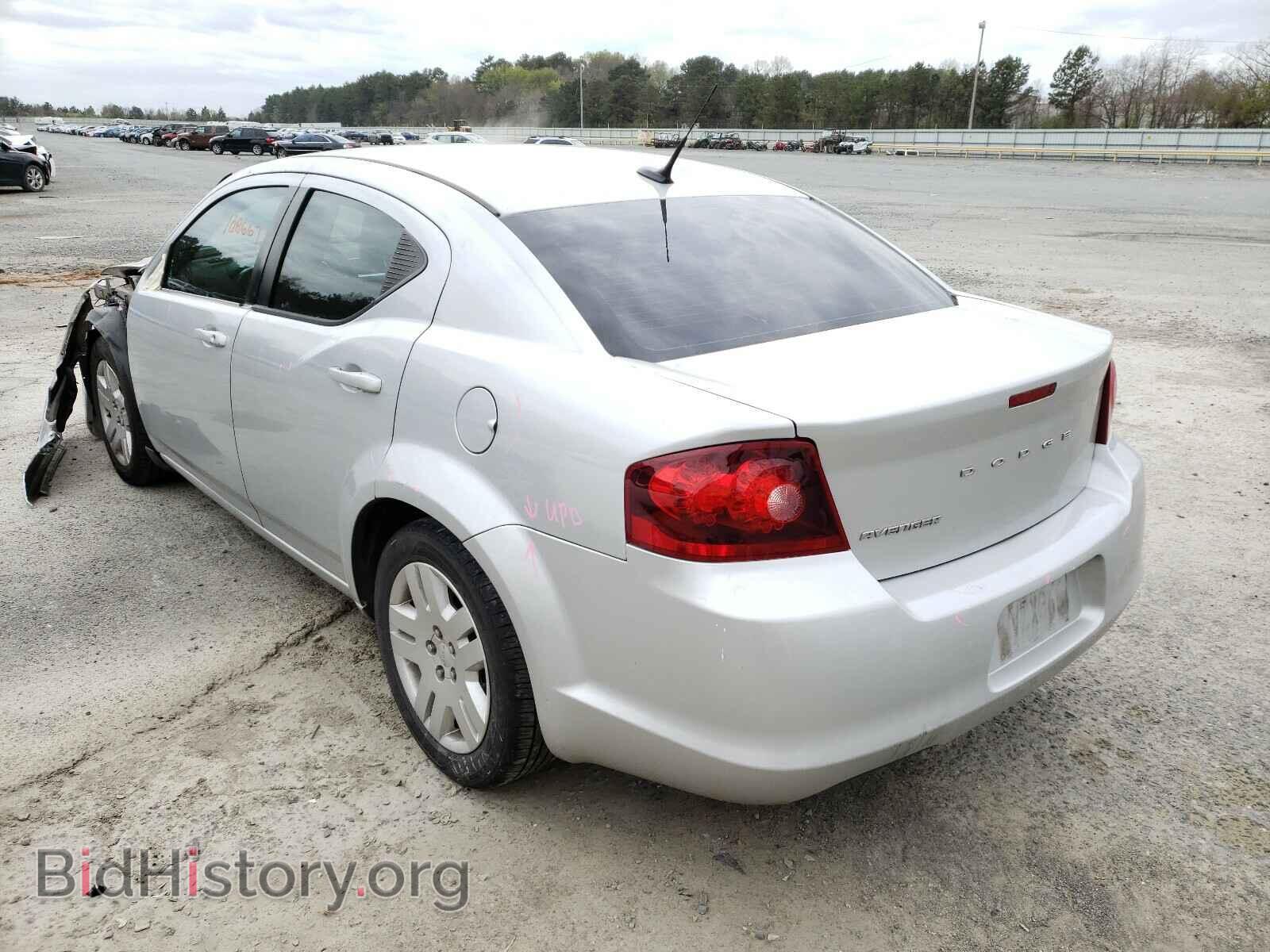 2011 DODGE AVENGER - VIN: 1B3BD4FB1BN517036 - Фото 3