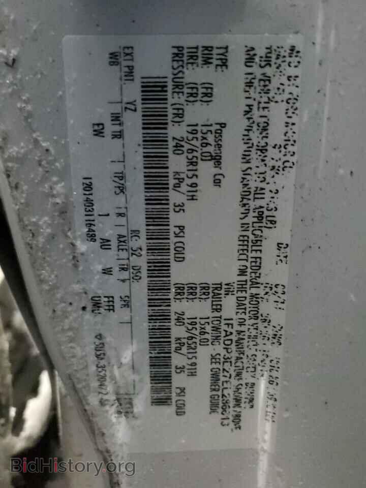 2014 FORD FOCUS - VIN: 1FADP3E27EL286613 - Фото 12