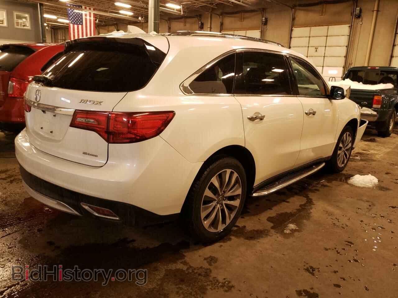 2014 ACURA MDX - VIN: 5FRYD4H40EB012677 - Фото 3