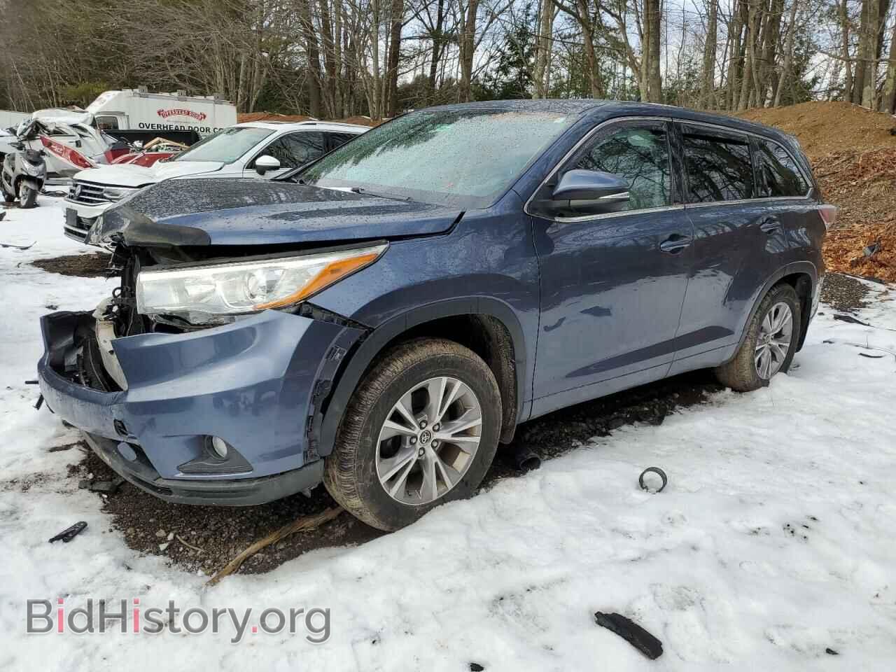 Photo 5TDBKRFH0GS247112 - TOYOTA HIGHLANDER 2016