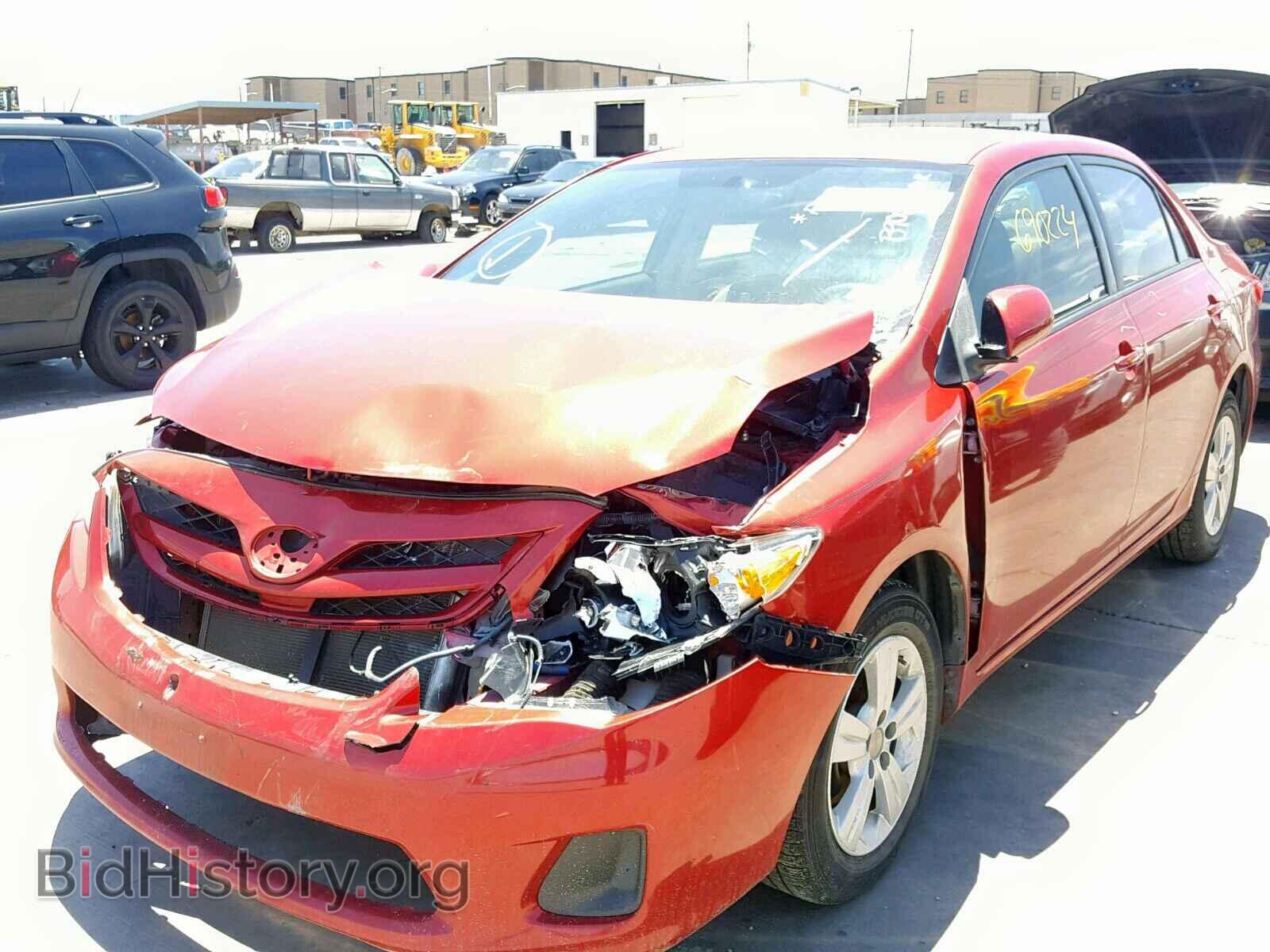 2011 TOYOTA COROLLA BA - VIN: JTDBU4EE0BJ090224 - Фото 2
