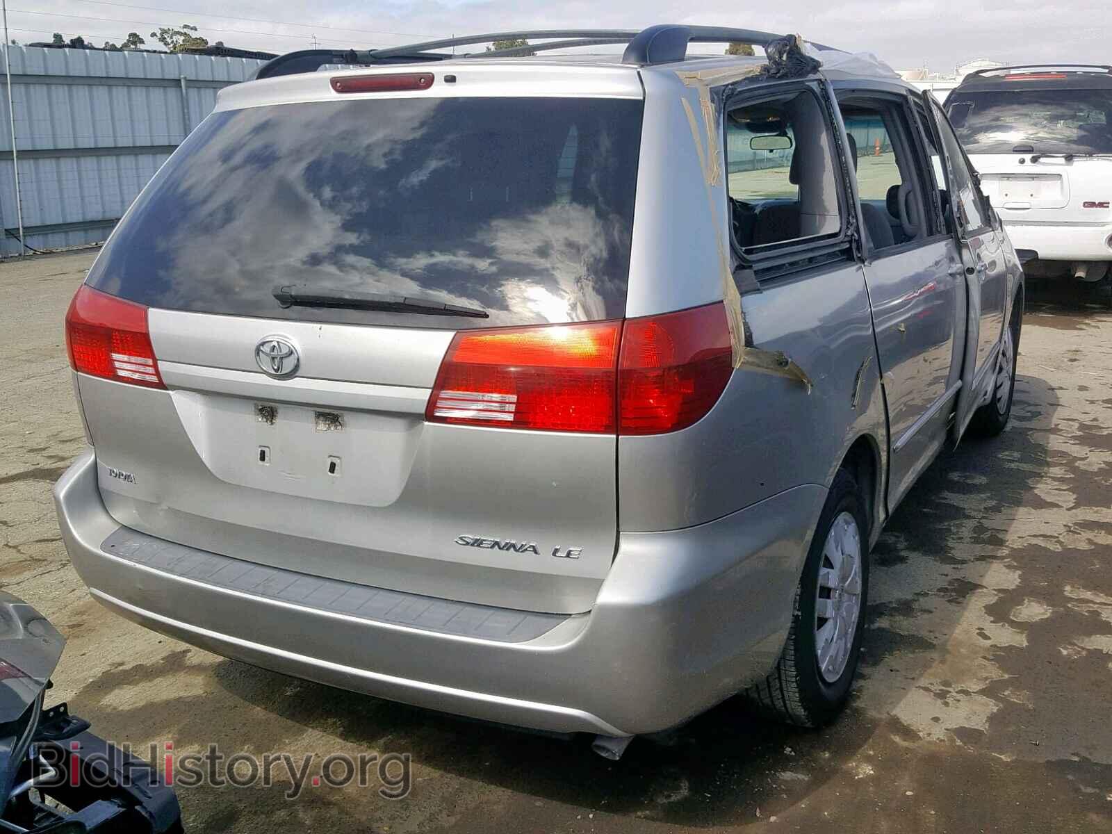 2004 TOYOTA SIENNA CE - VIN: 5TDZA23C64S194865 - Фото 4