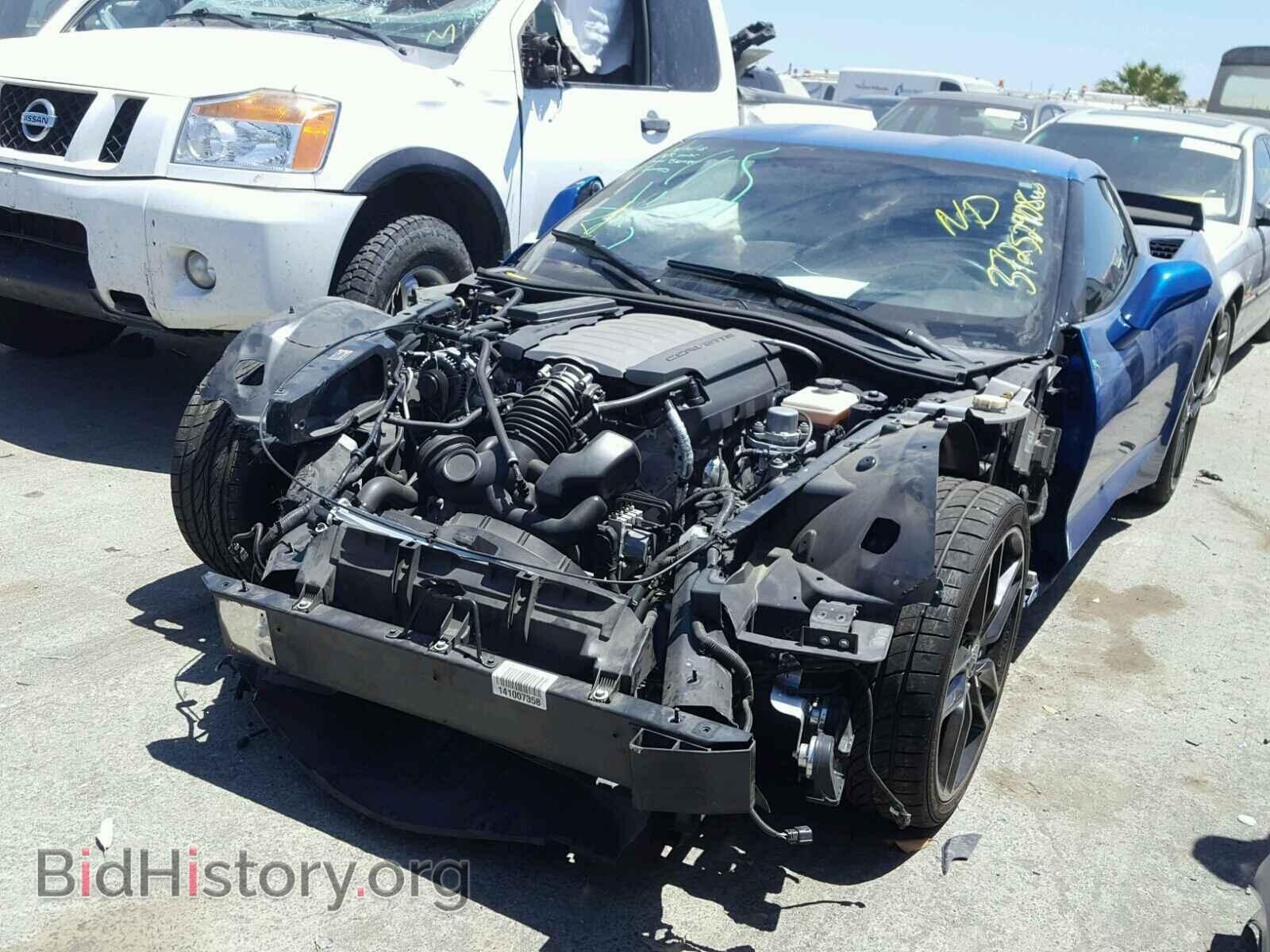 2014 CHEVROLET CORVETTE - VIN: 1G1YL2D7XE5104592 - Фото 2