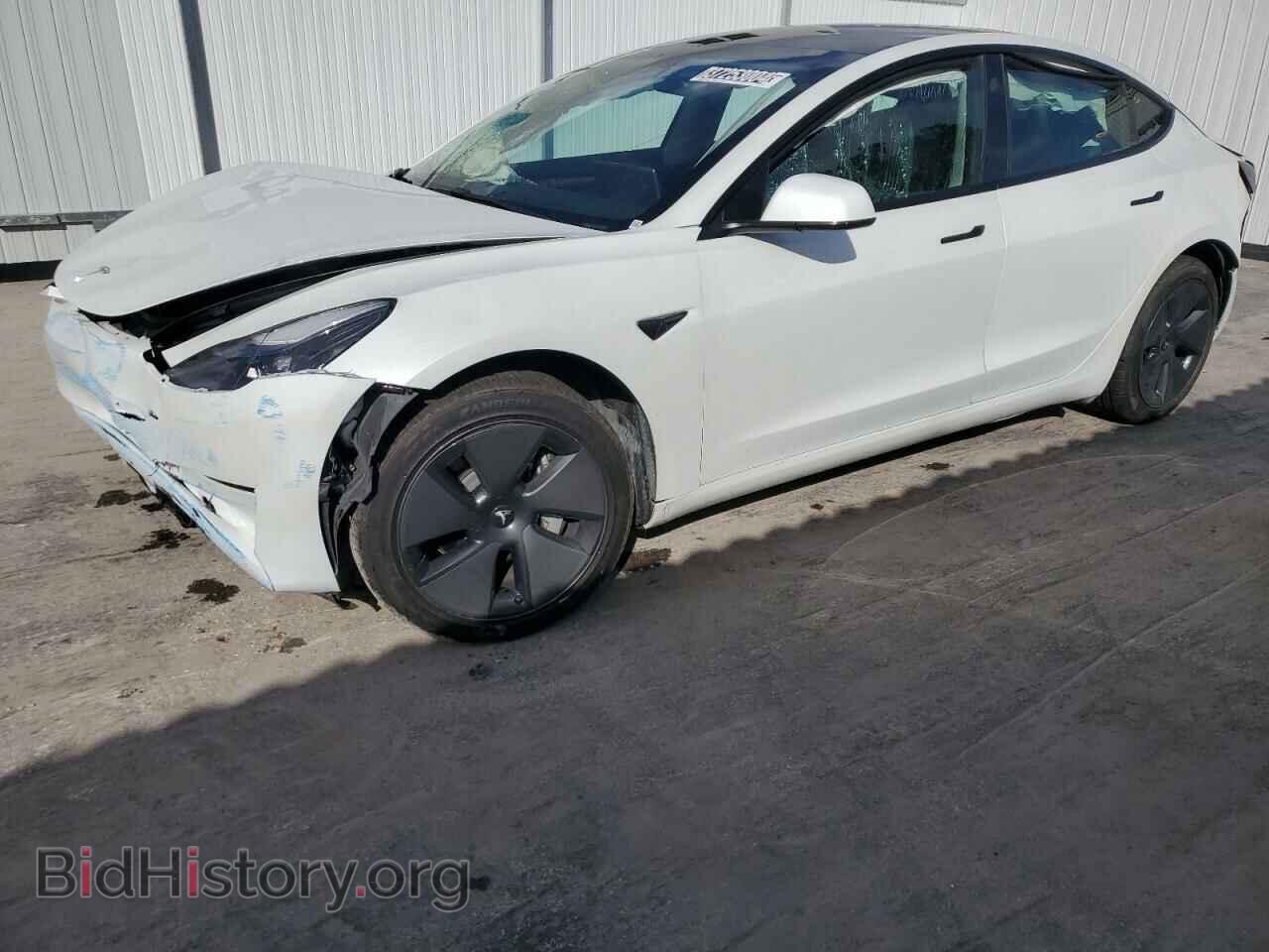 Photo 5YJ3E1EB0NF291140 - TESLA MODEL 3 2022
