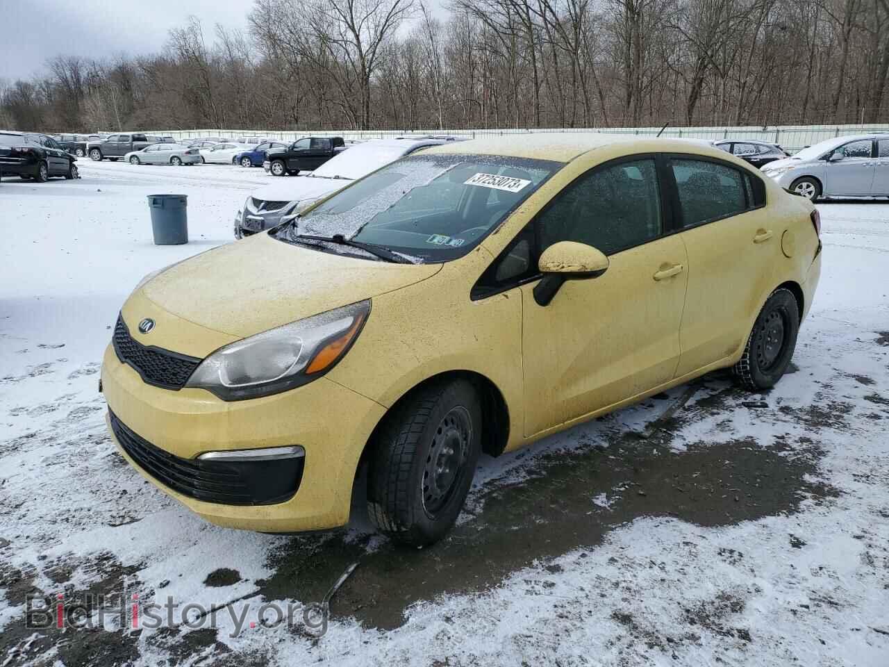 Фотография KNADM4A33G6680843 - KIA RIO 2016