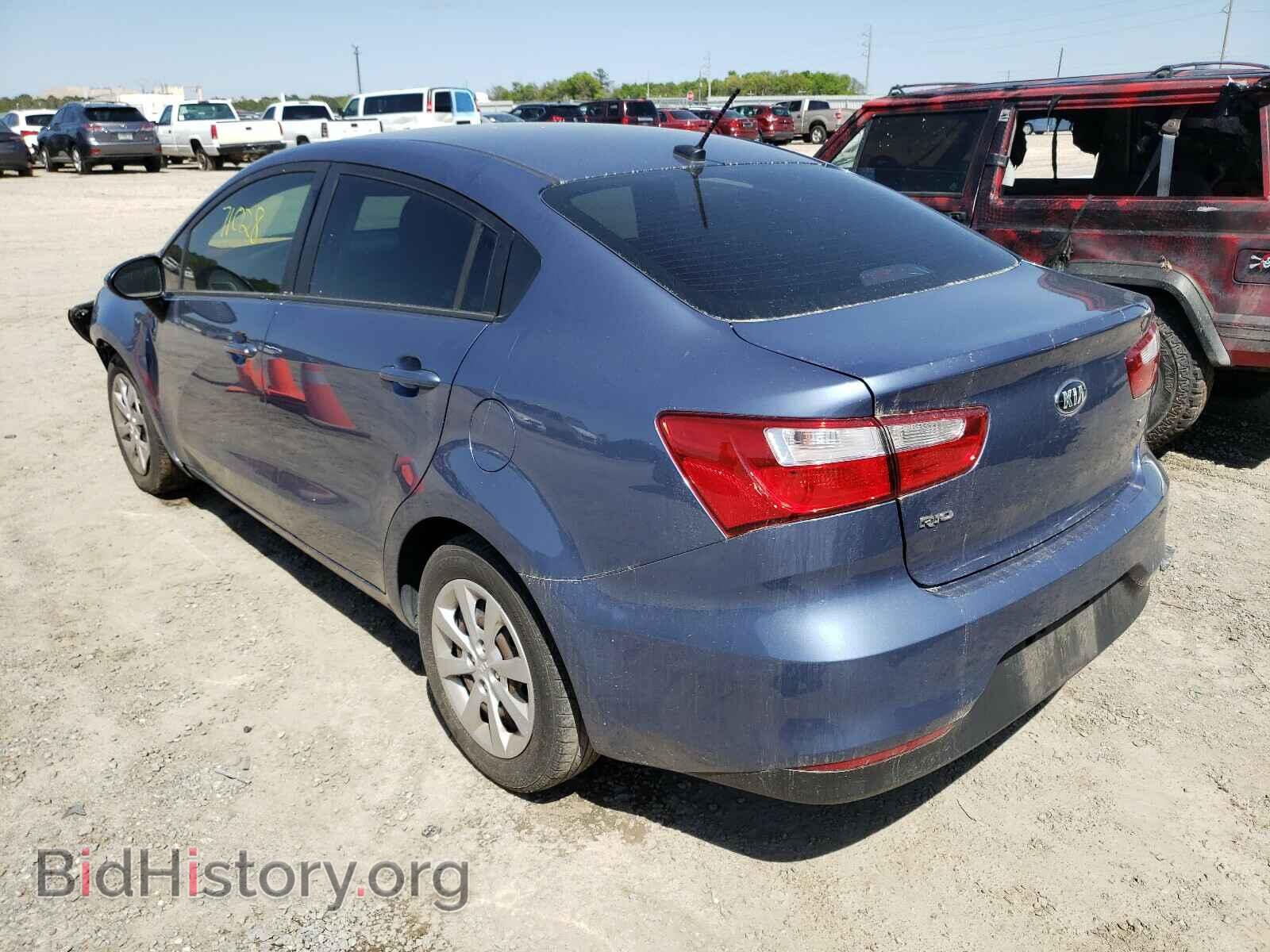 2016 KIA RIO - VIN: KNADM4A3XG6693606 - Фото 3