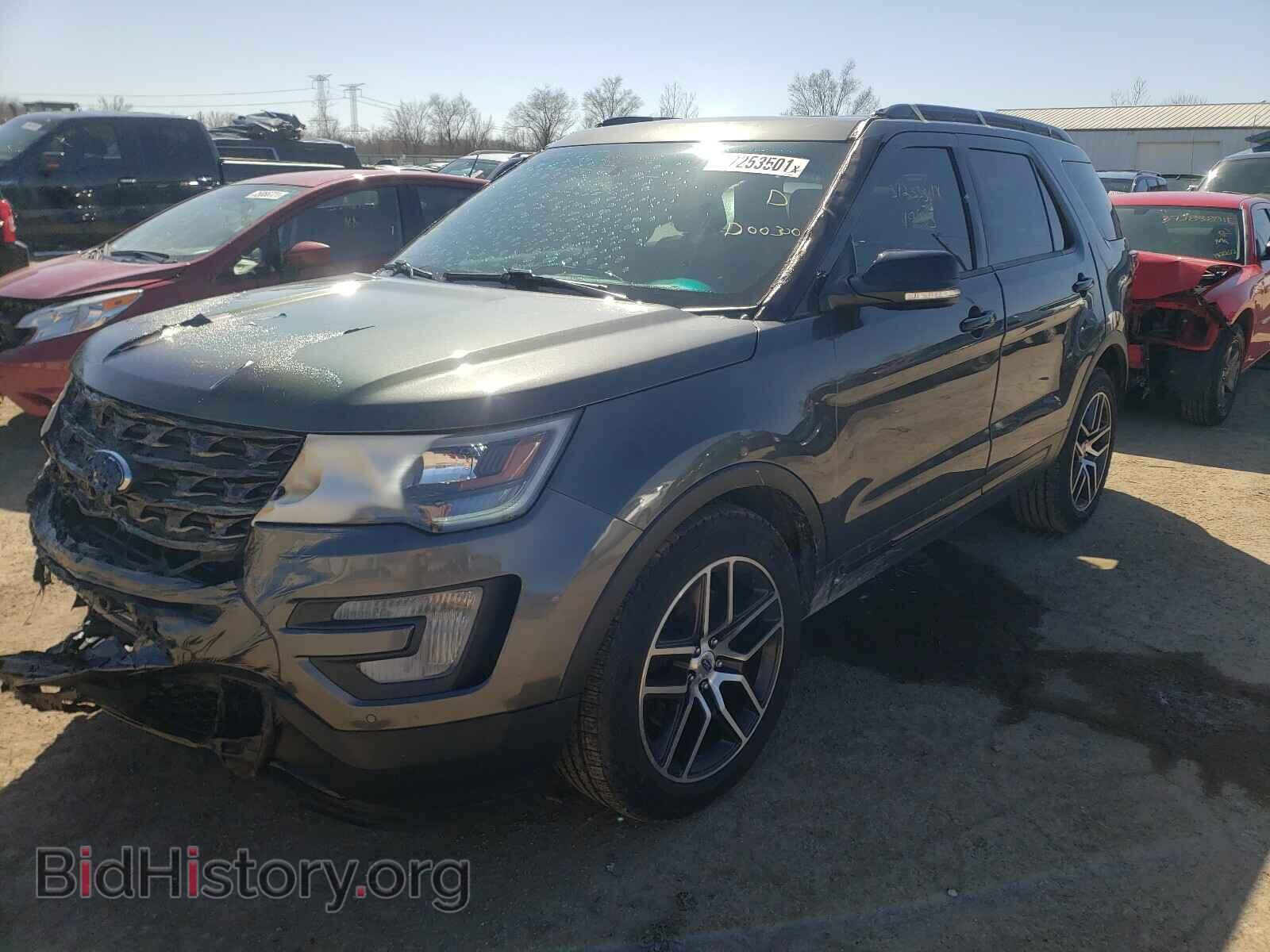 2016 FORD EXPLORER - VIN: 1FM5K8GT4GGD00300 - Фото 2