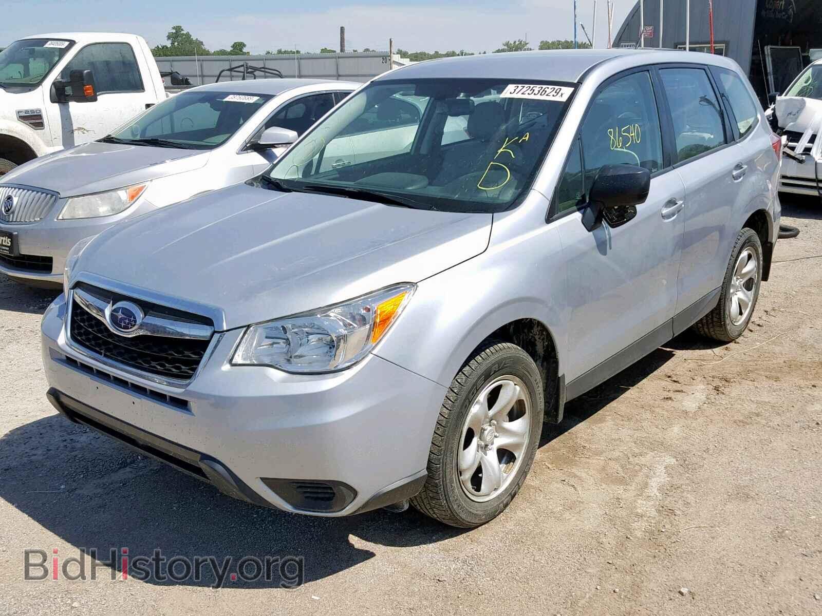 2014 SUBARU FORESTER - VIN: JF2SJAAC7EH518590 - Фото 2
